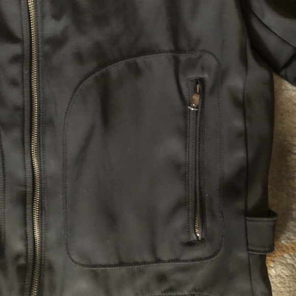 Banana Republic Black Lightweight Zip Jacket - Picture 3 of 6
